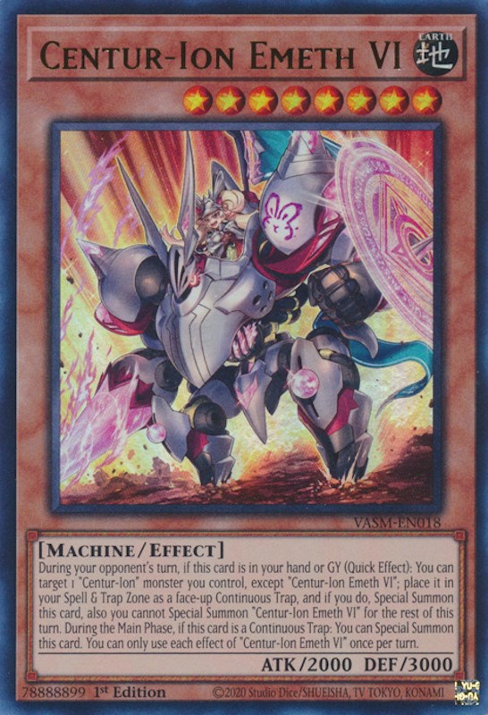 Centur-Ion Emeth VI [VASM-EN018] Ultra Rare Yu-Gi-Oh!