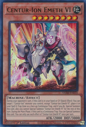 Centur-Ion Emeth VI [VASM-EN018] Ultra Rare Yu-Gi-Oh!