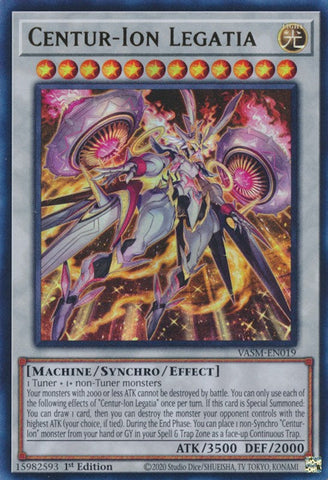 Centur-Ion Legatia [VASM-EN019] Ultra Rare Yu-Gi-Oh!