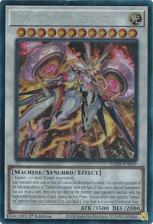 Centur-Ion Legatia (CR) [VASM-EN019] Collector's Rare Yu-Gi-Oh!