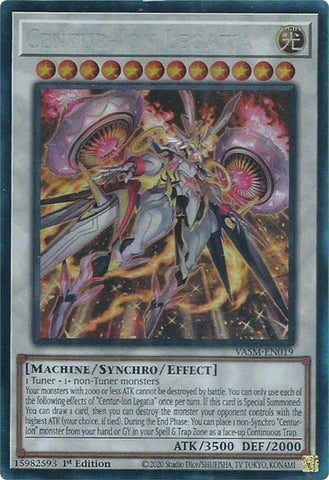 Centur-Ion Legatia (CR) [VASM-EN019] Collector's Rare Yu-Gi-Oh!