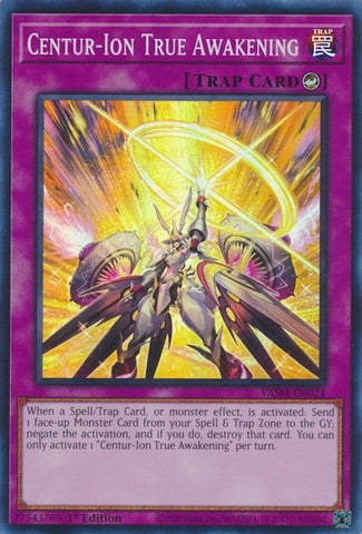 Centur-Ion True Awakening [VASM-EN024] Super Rare Yu-Gi-Oh!