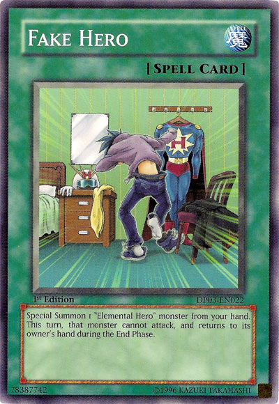 Fake Hero [DP03-EN022] Common Yu-Gi-Oh!
