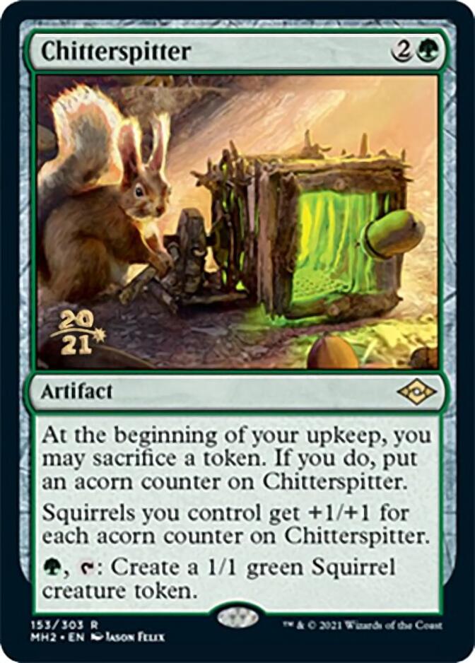 Chitterspitter [Modern Horizons 2 Prerelease Promos] Magic: The Gathering