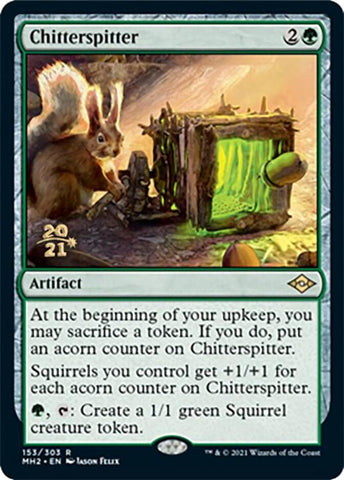 Chitterspitter [Modern Horizons 2 Prerelease Promos] Magic: The Gathering