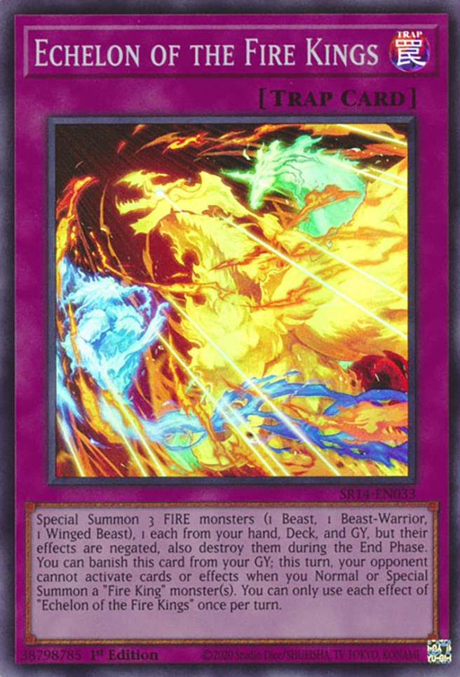 Echelon of the Fire Kings [SR14-EN033] Super Rare Yu-Gi-Oh!