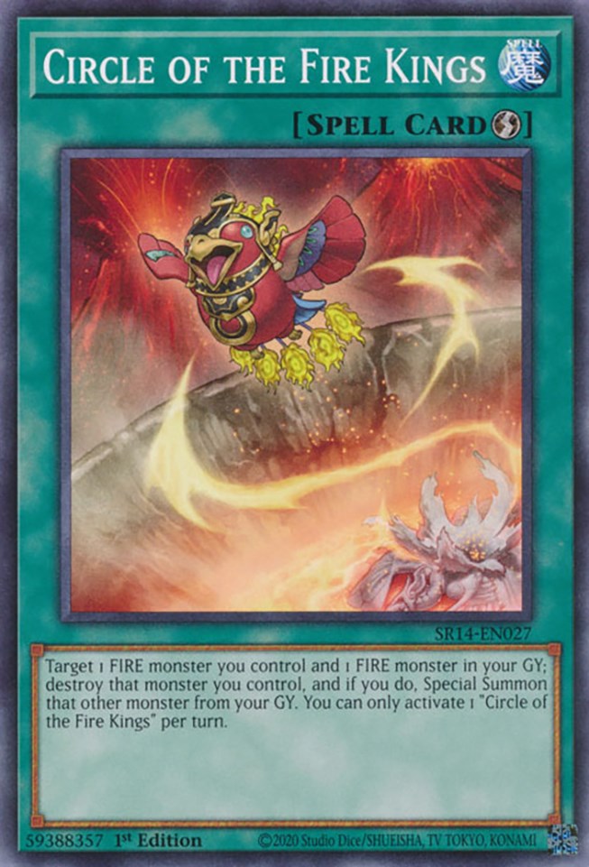 Circle of the Fire Kings [SR14-EN027] Common Yu-Gi-Oh!