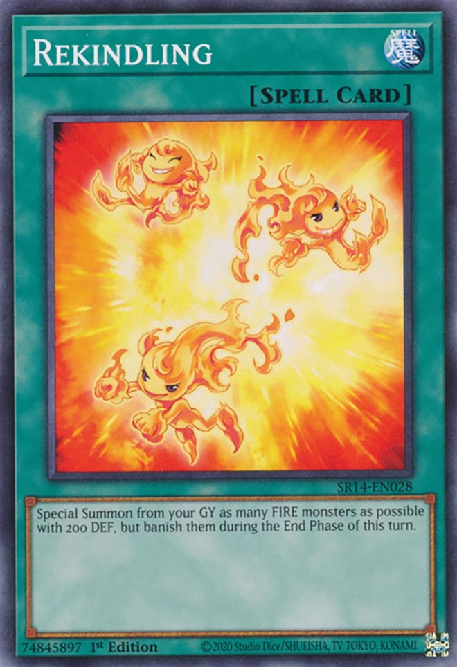 Rekindling [SR14-EN028] Common Yu-Gi-Oh!