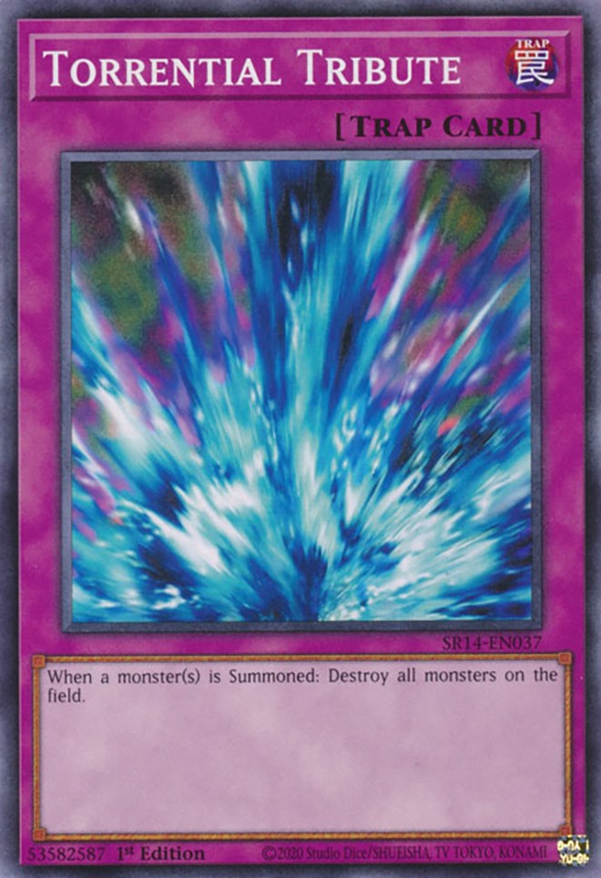 Torrential Tribute [SR14-EN037] Common Yu-Gi-Oh!