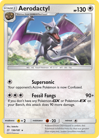 Aerodactyl (130/181) [Sun & Moon: Team Up] Pokémon