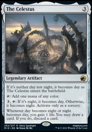 The Celestus (Promo Pack) [Innistrad: Midnight Hunt Promos] Magic: The Gathering