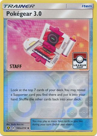 Pokegear 3.0 (182a/214)(League Promo Staff) [Sun & Moon: Unbroken Bonds] Pokémon