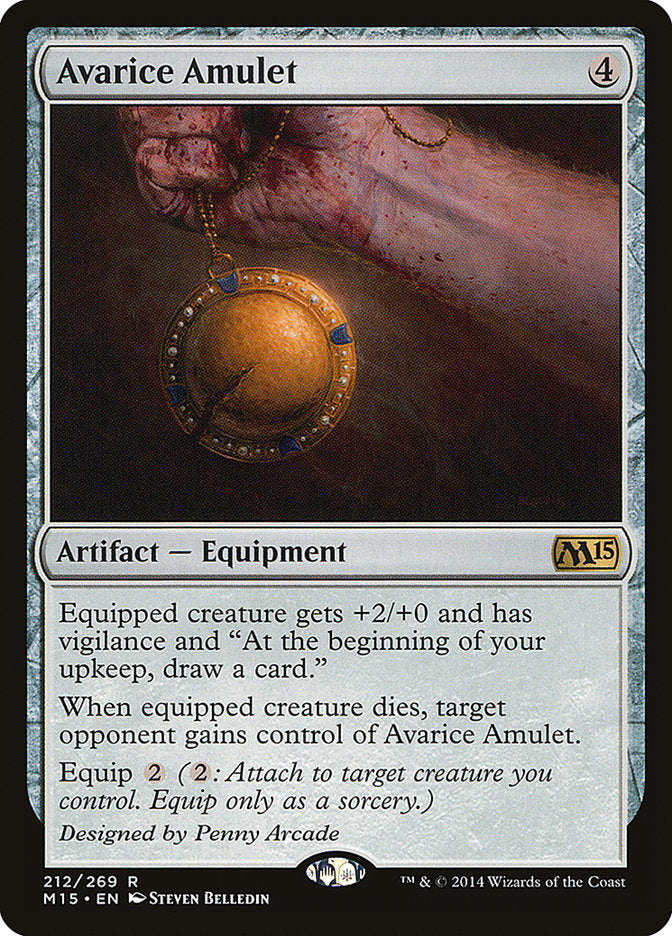 Avarice Amulet [Magic 2015] Magic: The Gathering