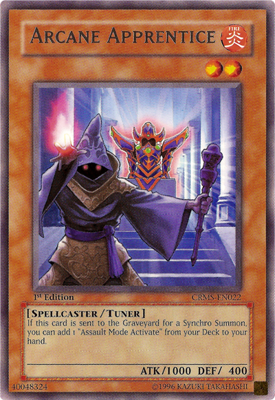 Arcane Apprentice [CRMS-EN022] Rare Yu-Gi-Oh!