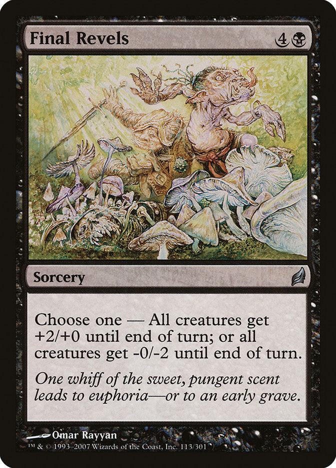 Final Revels [Lorwyn] Magic: The Gathering