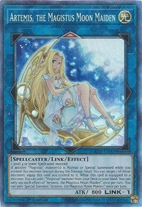 Artemis, the Magistus Moon Maiden (CR) [GEIM-EN008] Collector's Rare Yu-Gi-Oh!