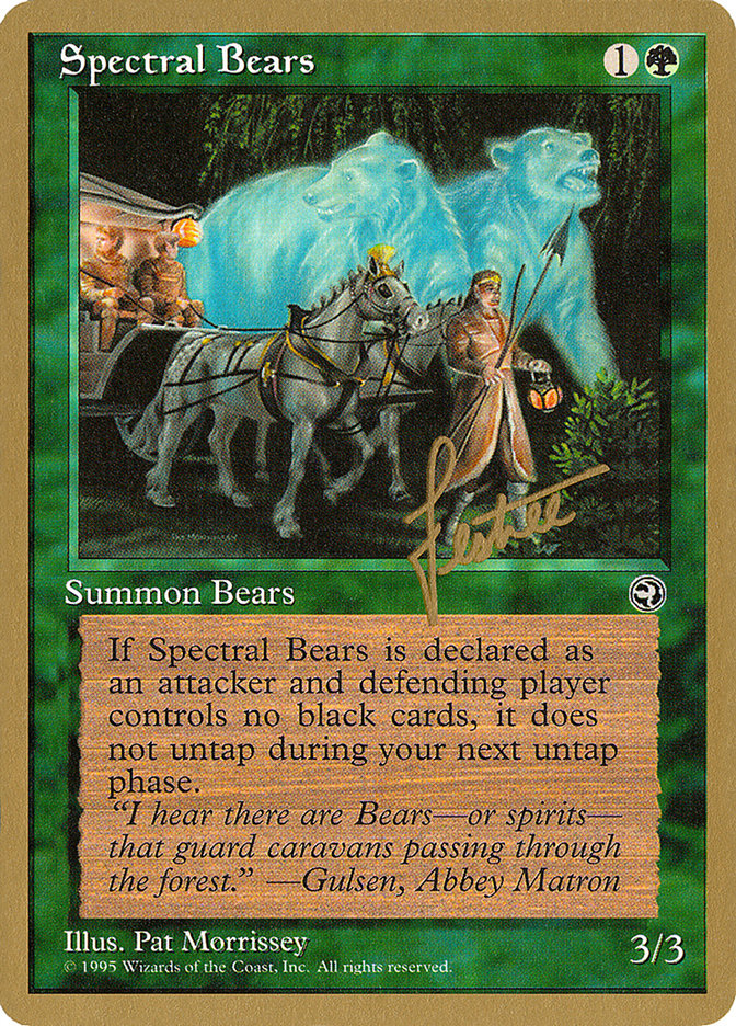 Spectral Bears (Bertrand Lestree) [Pro Tour Collector Set] Magic: The Gathering