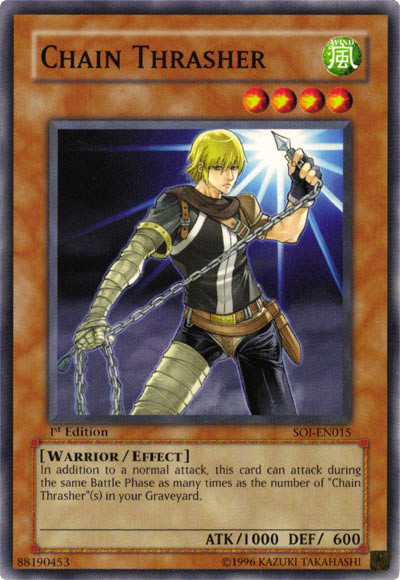 Chain Thrasher [SOI-EN015] Common Yu-Gi-Oh!