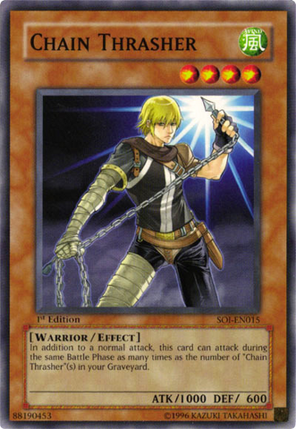 Chain Thrasher [SOI-EN015] Common Yu-Gi-Oh!