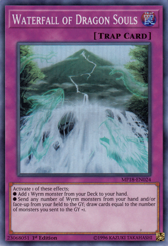 Waterfall of Dragon Souls [MP18-EN024] Super Rare