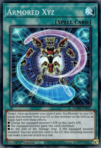 Armored Xyz [MZMI-EN025] Super Rare Yu-Gi-Oh!