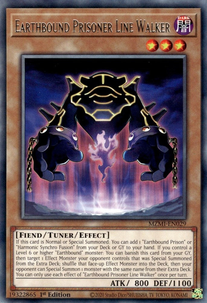 Earthbound Prisoner Line Walker [MZMI-EN029] Rare Yu-Gi-Oh!