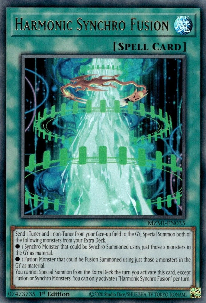 Harmonic Synchro Fusion [MZMI-EN035] Ultra Rare Yu-Gi-Oh!