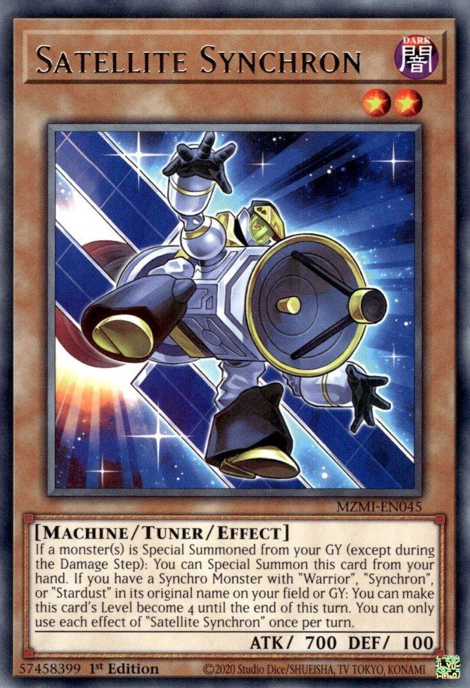 Satellite Synchron [MZMI-EN045] Rare Yu-Gi-Oh!