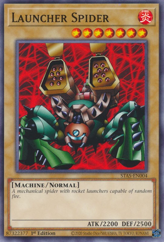 Launcher Spider [STAS-EN004] Common Yu-Gi-Oh!