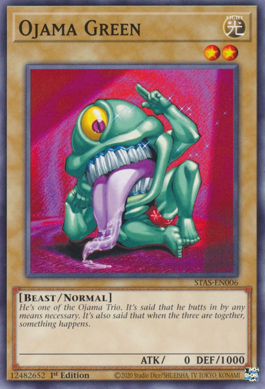 Ojama Green [STAS-EN006] Common Yu-Gi-Oh!