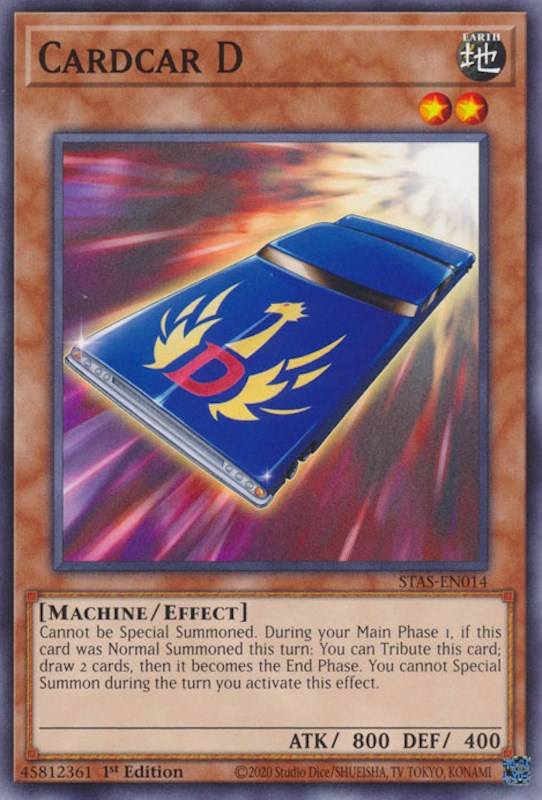 Cardcar D [STAS-EN014] Common Yu-Gi-Oh!