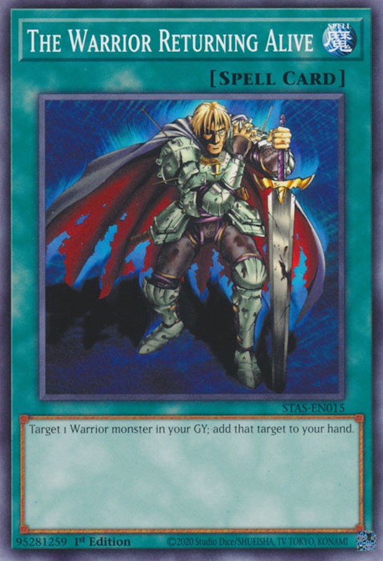 The Warrior Returning Alive [STAS-EN015] Common Yu-Gi-Oh!