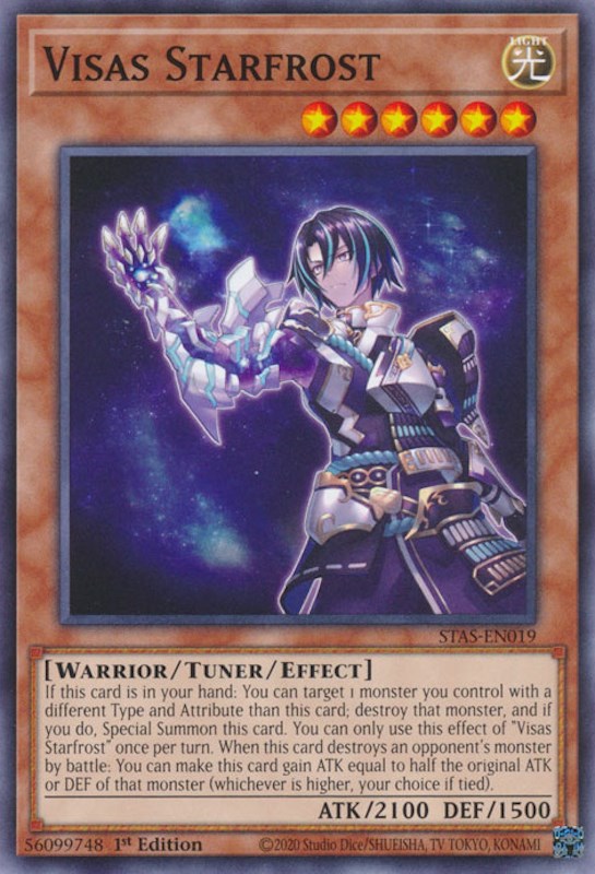 Visas Starfrost [STAS-EN019] Common Yu-Gi-Oh!