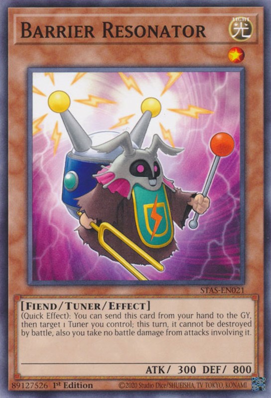 Barrier Resonator [STAS-EN021] Common Yu-Gi-Oh!