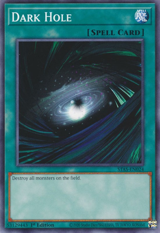 Dark Hole [STAS-EN024] Common Yu-Gi-Oh!