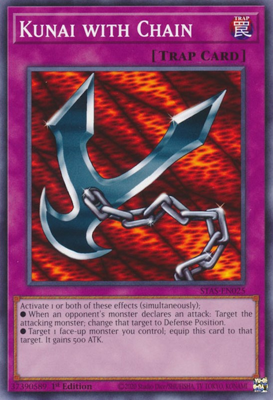 Kunai with Chain [STAS-EN025] Common Yu-Gi-Oh!