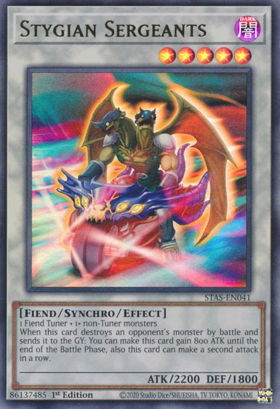 Stygian Sergeants [STAS-EN041] Ultra Rare Yu-Gi-Oh!