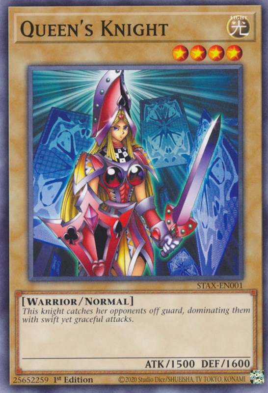 Queen's Knight [STAX-EN001] Common Yu-Gi-Oh!