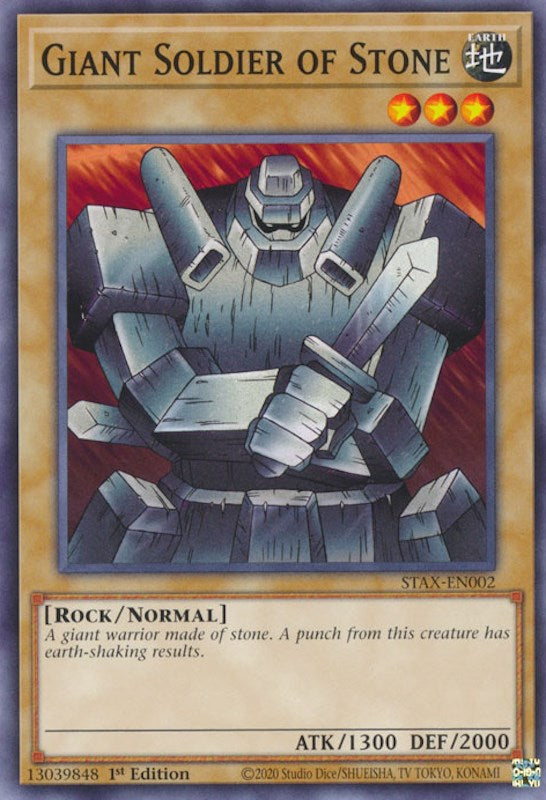 Giant Soldier of Stone [STAX-EN002] Common Yu-Gi-Oh!