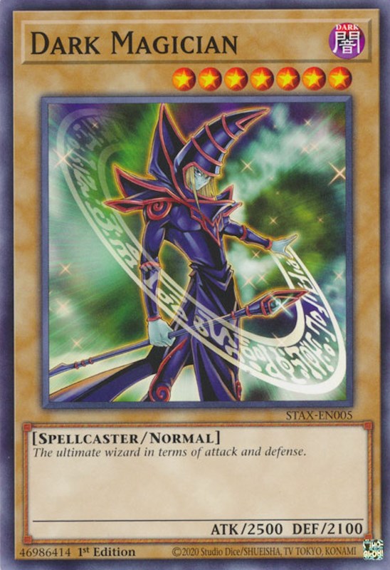 Dark Magician [STAX-EN005] Common Yu-Gi-Oh!