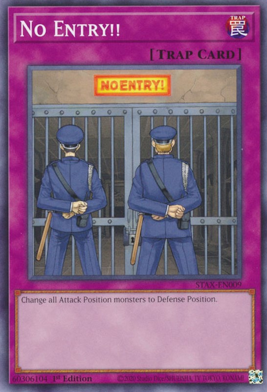 No Entry!! [STAX-EN009] Common Yu-Gi-Oh!