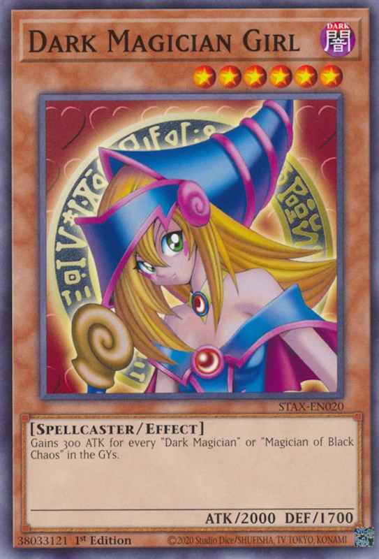 Dark Magician Girl [STAX-EN020] Common Yu-Gi-Oh!