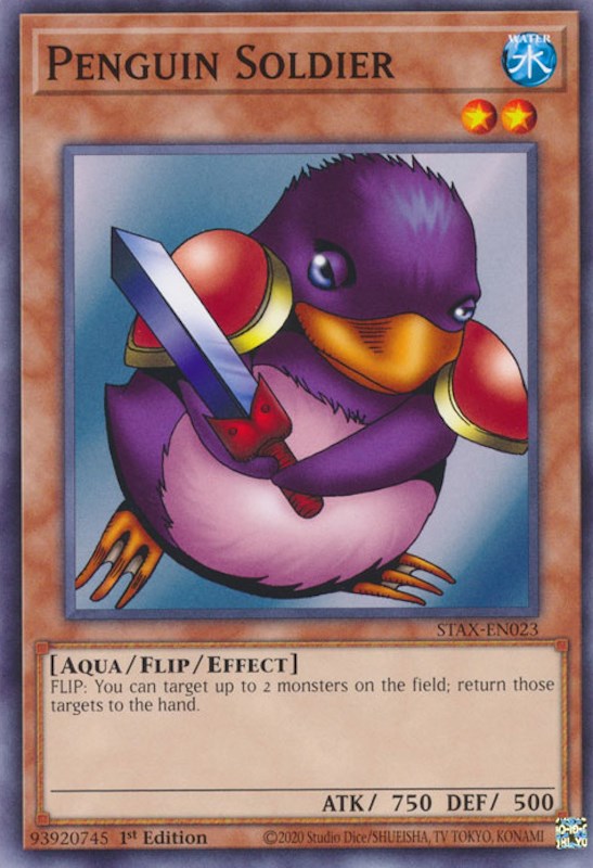 Penguin Soldier [STAX-EN023] Common Yu-Gi-Oh!