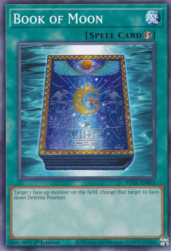 Book of Moon [STAX-EN025] Common Yu-Gi-Oh!