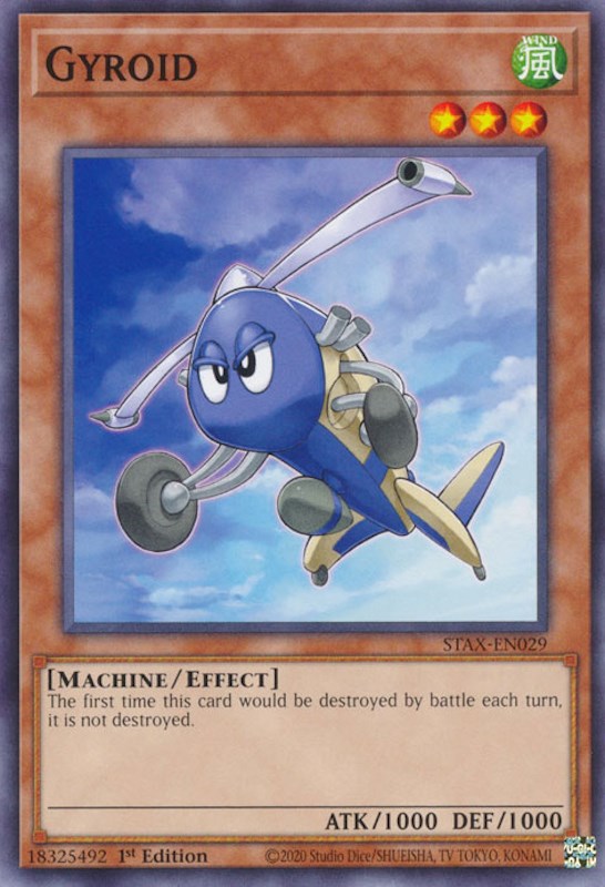 Gyroid [STAX-EN029] Common Yu-Gi-Oh!