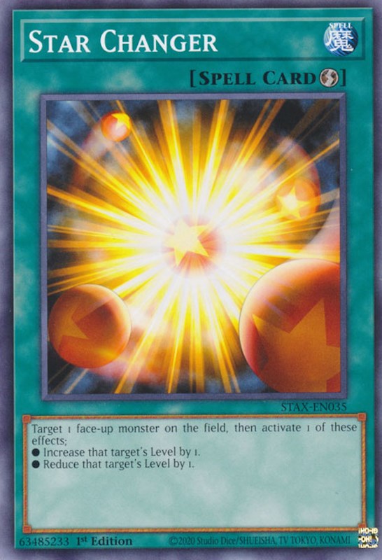 Star Changer [STAX-EN035] Common Yu-Gi-Oh!