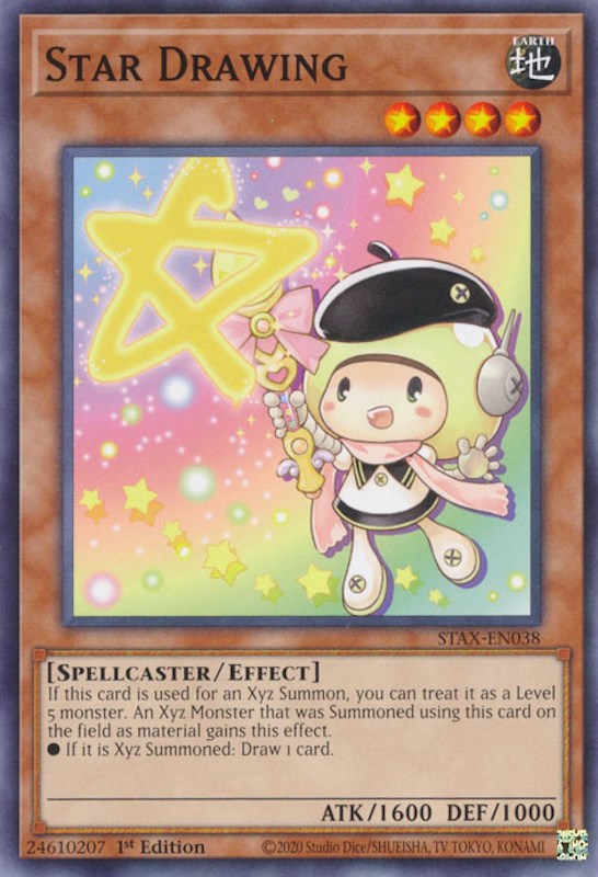 Star Drawing [STAX-EN038] Common Yu-Gi-Oh!