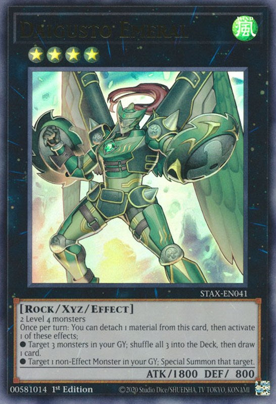 Daigusto Emeral [STAX-EN041] Ultra Rare Yu-Gi-Oh!