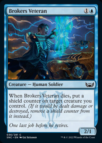 Brokers Veteran [Streets of New Capenna] Magic: The Gathering