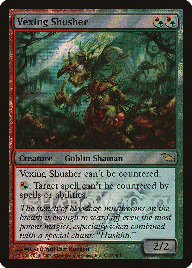 Vexing Shusher (Launch) [Shadowmoor Promos] Magic: The Gathering